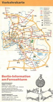 Transport Map of East Berlin