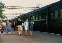 シベリア鉄道　ある駅で